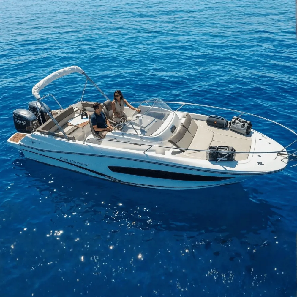 Location bateau avec skipper pour 8 personnes à Théoule-sur-Mer